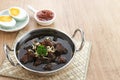 Rawon, Indonesian Traditional beef black soup.