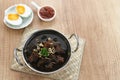 Rawon, Indonesian Traditional beef black soup.