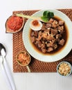 Rawon. Traditional Indonesian Beef Black Soup Culinary