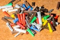 Rawplug fixings Royalty Free Stock Photo