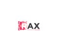 RAX Colors Company Business Modern Name Concept