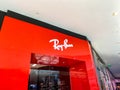 A Ray Ban sunglasses storefront in an indoor mall in Orlando, Florida Royalty Free Stock Photo