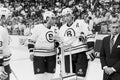 Ray Bourque and Cam Neely.