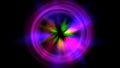 ray star circle halo abstract