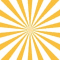 Ray retro background yellow colored rays stylish. Eps10. Vector illustration Royalty Free Stock Photo