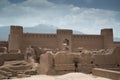 Rayen Castle Arg-e Rayen in Persian, Iran Royalty Free Stock Photo