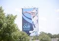 Dak Prescott Banner at AT&T Stadium, Arlington Texas