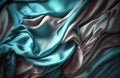 Rayon textured in light blue and gray colors. Macro shot background. Royalty Free Stock Photo