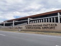 Rayong,Thailand - 30 November, 2020: U Tapao Rayong Pattaya International Airport. New international airport nearby U Tapao Rayong