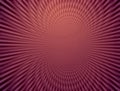 Rays in abstract orange lilac red universe Royalty Free Stock Photo