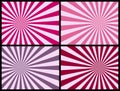 Rays Background [Pink] Royalty Free Stock Photo