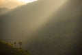 Rays of light Annapurna conservation area ,Ulleri ,Nepal.