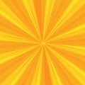 Rays Pattern with yellow Light Burst Stripes. Sun ray.Abstract Wallpaper Background. Vector Illustration. Royalty Free Stock Photo