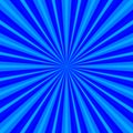 Rays vector beams element. Sunburst shape. Radiating radial lines. Abstract circular shape