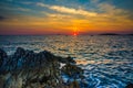 Razanj Croatia Seascape Royalty Free Stock Photo