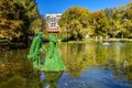 Razlog, Bulgaria lake and couple figurines