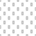 Razor blade pattern vector seamless Royalty Free Stock Photo