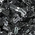 Razor blades background