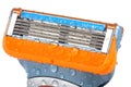 Razor Cleaning Royalty Free Stock Photo