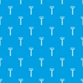 Razor pattern seamless blue Royalty Free Stock Photo