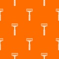 Razor pattern seamless Royalty Free Stock Photo