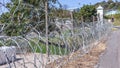 Razor Wire Boundary Fence Factory Security