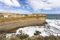 The Razorback and Loch Ard Gorge Australia Great Ocean Road and surroundings sea oceans and cliff Royalty Free Stock Photo