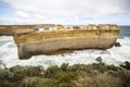 The Razorback and Loch Ard Gorge Australia Great Ocean Road and surroundings sea oceans and cliff Royalty Free Stock Photo