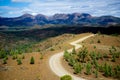 Razorback Lookout in Ikara-Flinders Ranges National Park Royalty Free Stock Photo