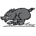 Razorback Run Illustration