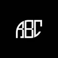 RBC letter logo design on black background. RBC creative initials letter logo concept. RBC letter design