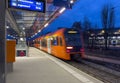 RBS RABe 4 12 21-34 NeXT regional train used especially by those commuting in the areas close to Bern Royalty Free Stock Photo