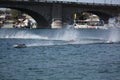 RC Boat Racing by the Bridge