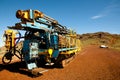 RC Drill Rig Royalty Free Stock Photo