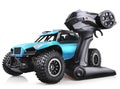 RC model rally car toy, offroad buggy with remote control
