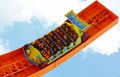 Rc racer roller coaster at disneyland hong kong