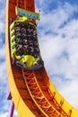 Rc racer roller coaster at disneyland Paris Royalty Free Stock Photo