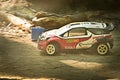 Rc rally car Citroen DS3 WRC Royalty Free Stock Photo