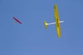 RC remotely controlled soaring plane