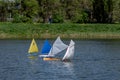 RC scale sailing model ship at competitions