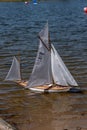 RC scale sailing model ship at competitions