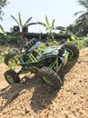 RC Toy car on sand