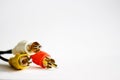 RCA Cable Royalty Free Stock Photo