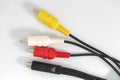 Rca cable Royalty Free Stock Photo