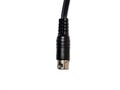 RCA connector. The wire is a tulip. Audio and video wire Royalty Free Stock Photo