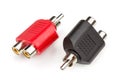 RCA jack adapter Royalty Free Stock Photo