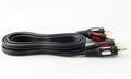 RCA to RCA cable Royalty Free Stock Photo