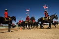 RCMP Musical Ride Review Royalty Free Stock Photo