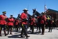 RCMP Musical Ride Review Royalty Free Stock Photo
