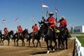 RCMP Musical Ride Review Royalty Free Stock Photo